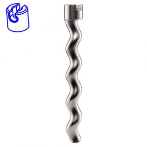 8SX Rotor Bayonet with anti-rotation (High-Resistance Inox Material)